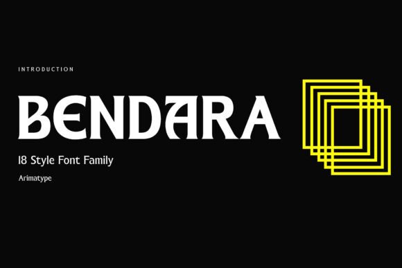 Bendara: A Modern Victorian Serif Font for Elegant Design