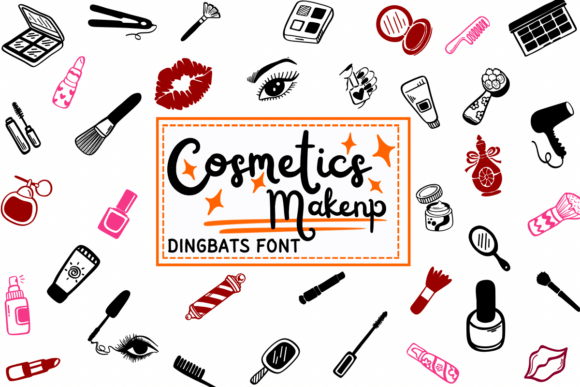 Cosmetics Makenp: A Sketch-Style Font for Creative Brands