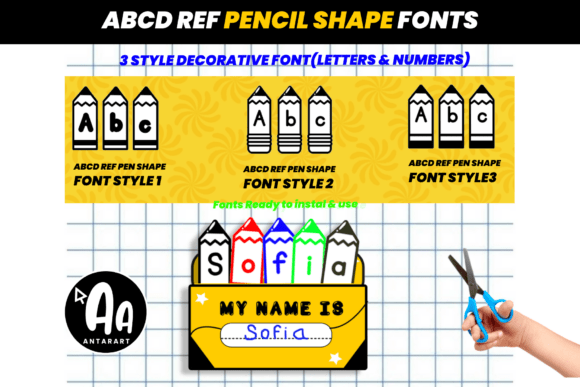 Creating Engaging Campaign Graphics with Pencil Shape Fonts