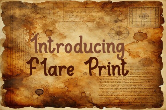 Flare Print: A Versatile Serif Font for Editorial Mood and Identity