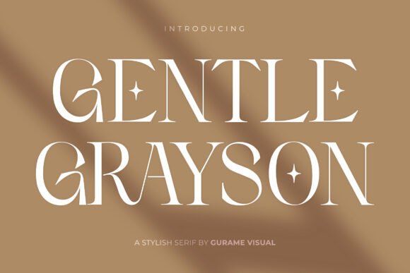 Gentle Grayson: A Serif Font for Elegant Campaigns