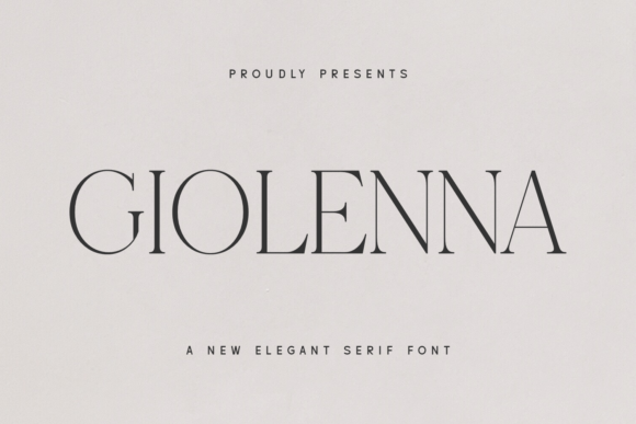 Giolenna: A Designer's Review of a Refined Serif Font