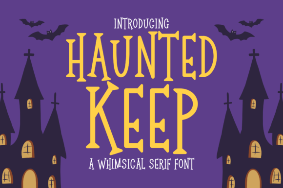 Haunted Keep: A Tall, Slender Serif Font for Mysterious Branding