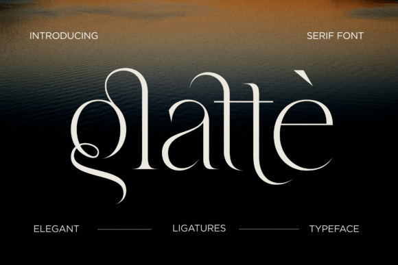 How Glatte Fonts Elevate Digital Branding with Modern Serif Design
