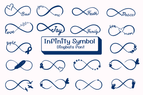 Infinity Symbol: An Editorial Designer’s Review of a Sentimental Dingbats Font