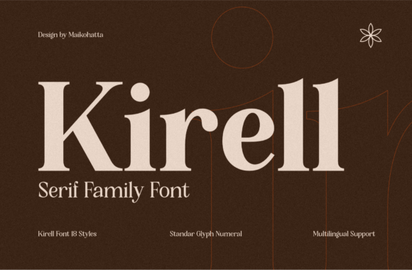 Kirell Serif Font for Modern Branding