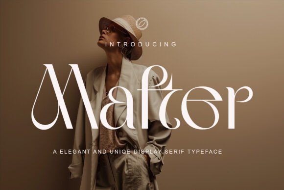 Mafter: A Serif Font for Elegant Branding and Consistent Business Materials
