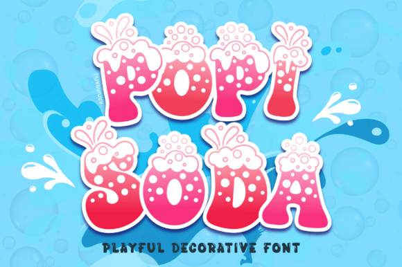Popisoda1: The Cheerful Font for Campaigns That Pop