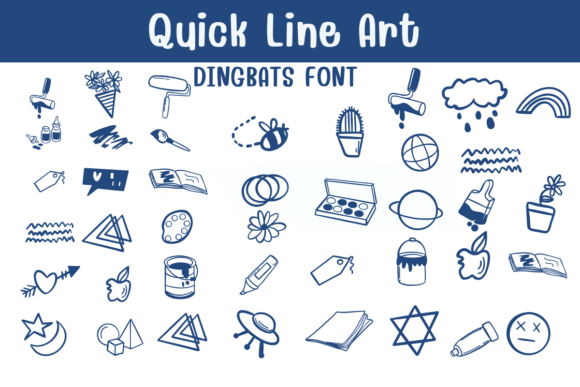 Quick Line Art: Your Toolkit of Sketchy Graphic Elements