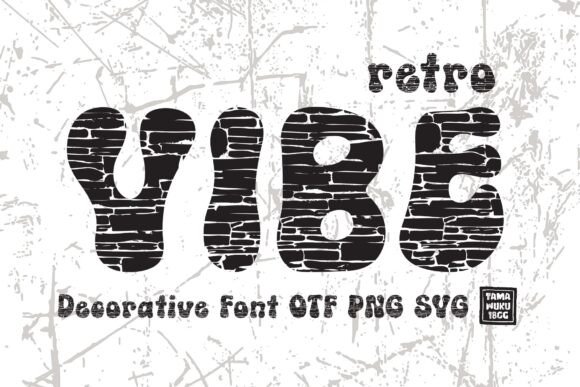 Retro Vibe: A Decorative Font for Editorial Design