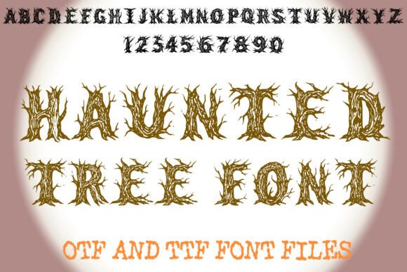 Reviewing Haunted Trees Font for Brand Design