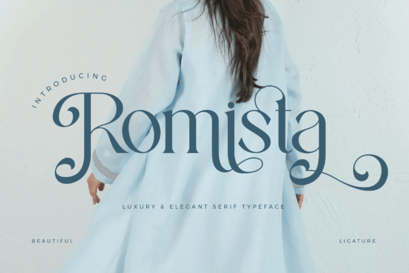 Romista: A Luxurious Serif Typeface for Digital Elegance
