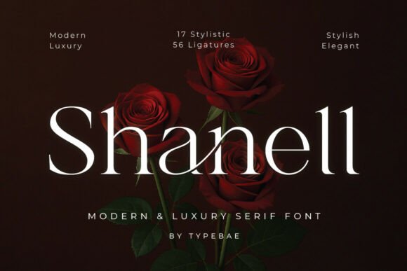 Shanell: A Serif Font for Sophisticated Editorial Design