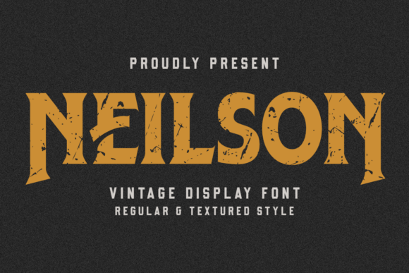 The Neilson Vintage Font for Authentic Marketing Visuals