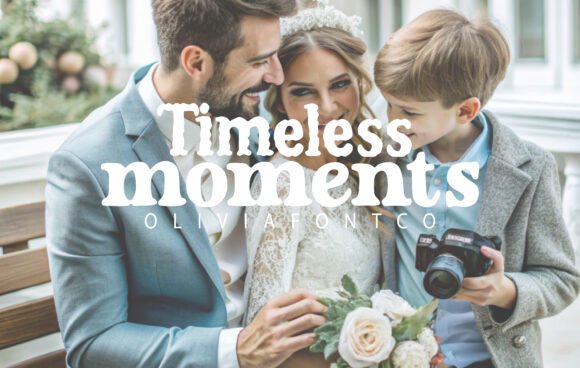Timeless Moments Font: A Typeface for Warm Editorial Design